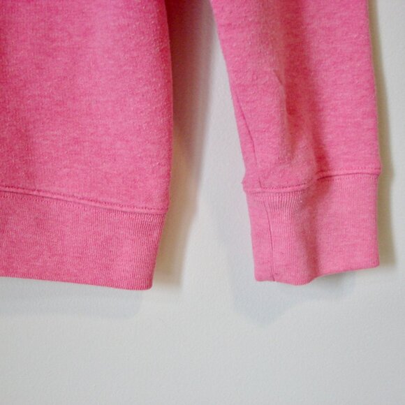 PINK Victoria's Secret Pink Logo Crew Sweatshirt Top Long Sleeve Size Small - Picture 7 of 11